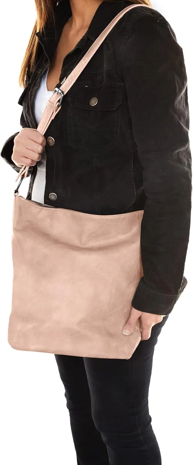 Joy Susan Crossbody Bucket Handbag: Nori Tote
