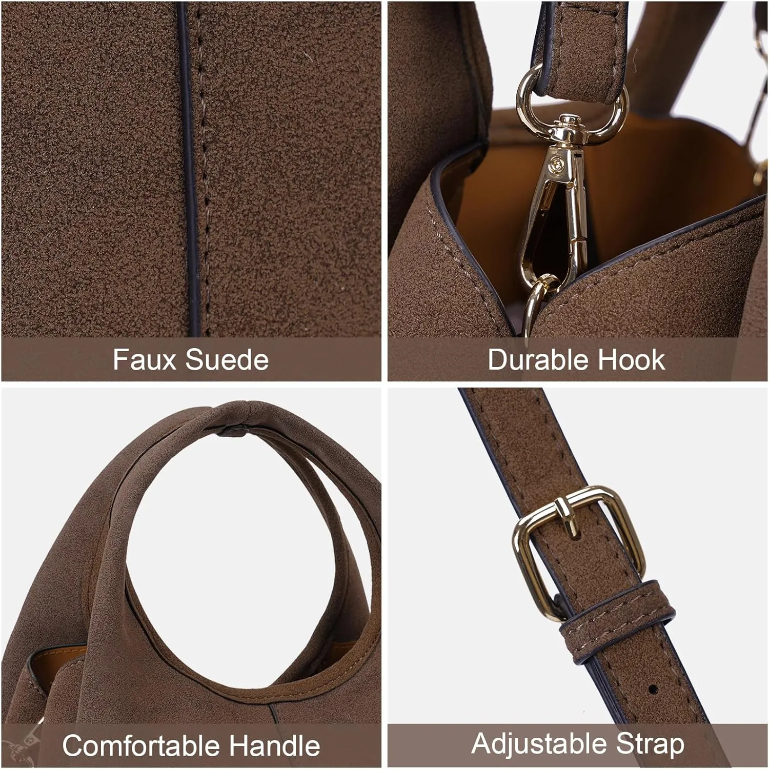 JQWSVE Crossbody Bag Top Handle Handbag for Women Trendy Purse Satchel Bags Pebble Leather Shoulder Bag Hobo Tote Handbag