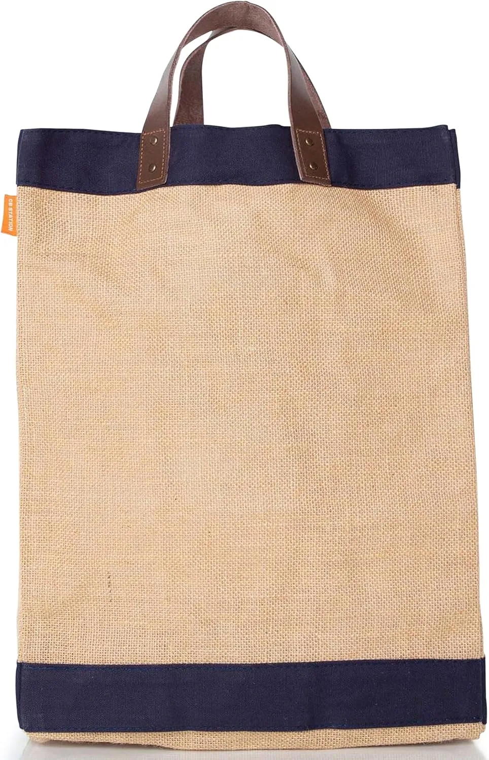 Jute Market Shopping Bag with Leather Handle - Shopping, Wedding, Party Gift Bags