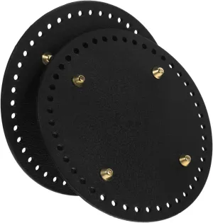KAILIKETIY 2Pcs DIY Bag Making Kit Sturdy Faux Leather Bottom Shaper Pads with Holes and Nails for Shoulder Bags Tote Bags and Backpacks Easy to Clean and Durable Craft Supplies
