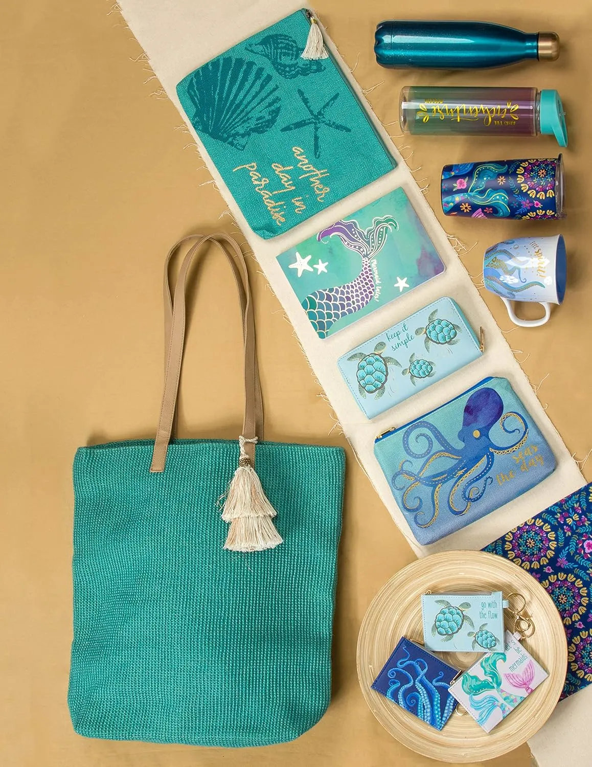 Karma Gifts Mermaid Zip Id Holders