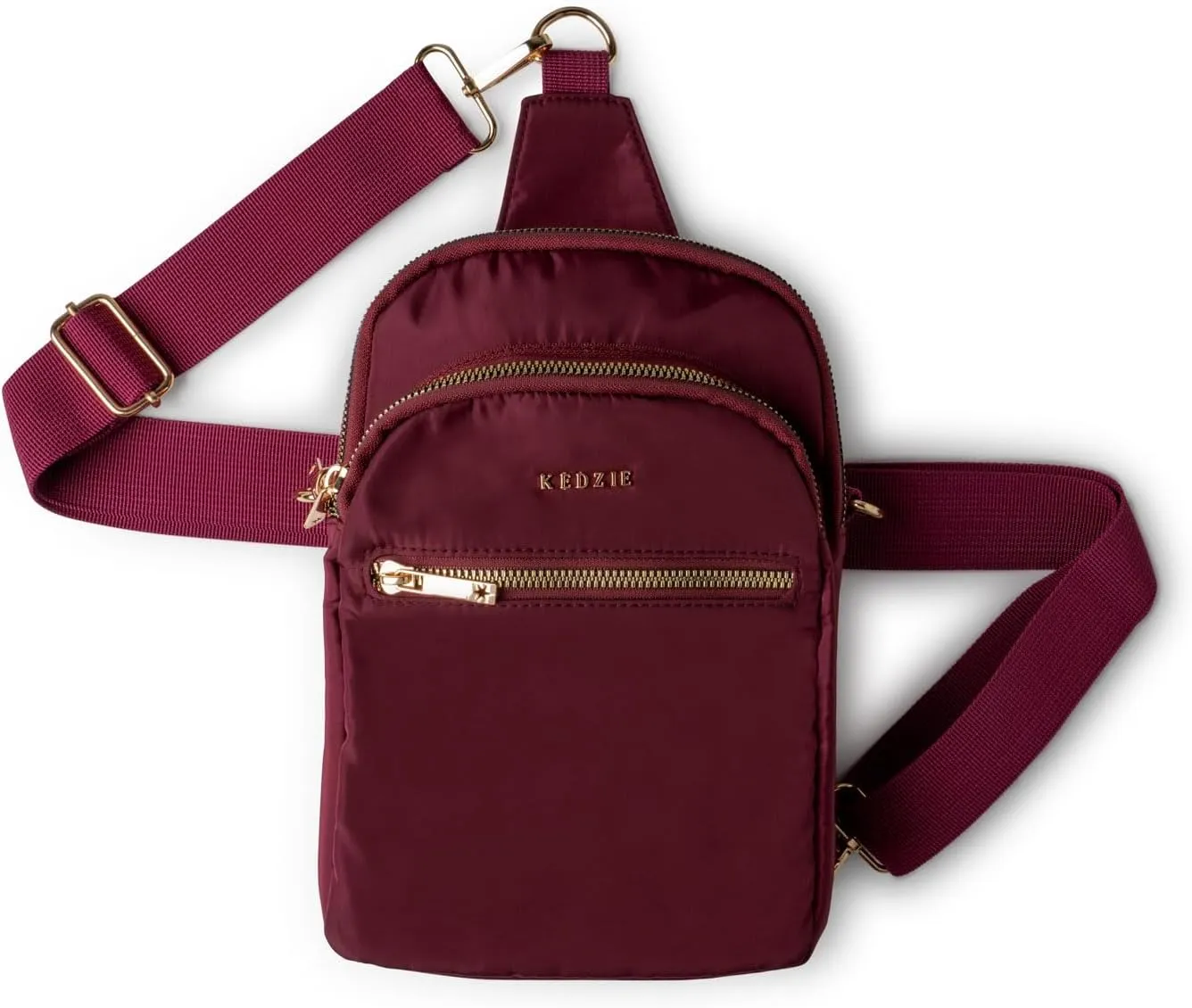 KEDZIE Roundtrip Convertible Sling & Crossbody Bag for Women with Adjustable Strap