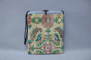 Kilim Bag, Woven Bag, Makeup Bag, Shoulder Kilim Bag, Anatolian Bag, 12x14, Traditional Kilim Bag, Bags for Women, Weekender Bag,