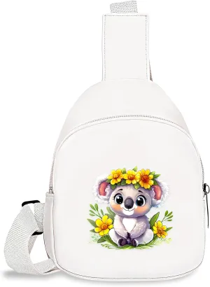 Koala Mini Sling Bag, Crossbody Bag, Toddler Purse For Kids Girl, Birthday Gift For 4 5 6 7 8 9 10 11 12 Year Old Gifts For Daughter, Granddaughter, Sister, Niece!