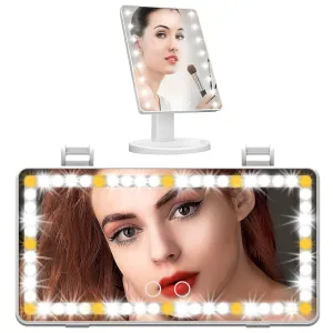 KOOKIN Lighted Makeup Mirror with Lights White
