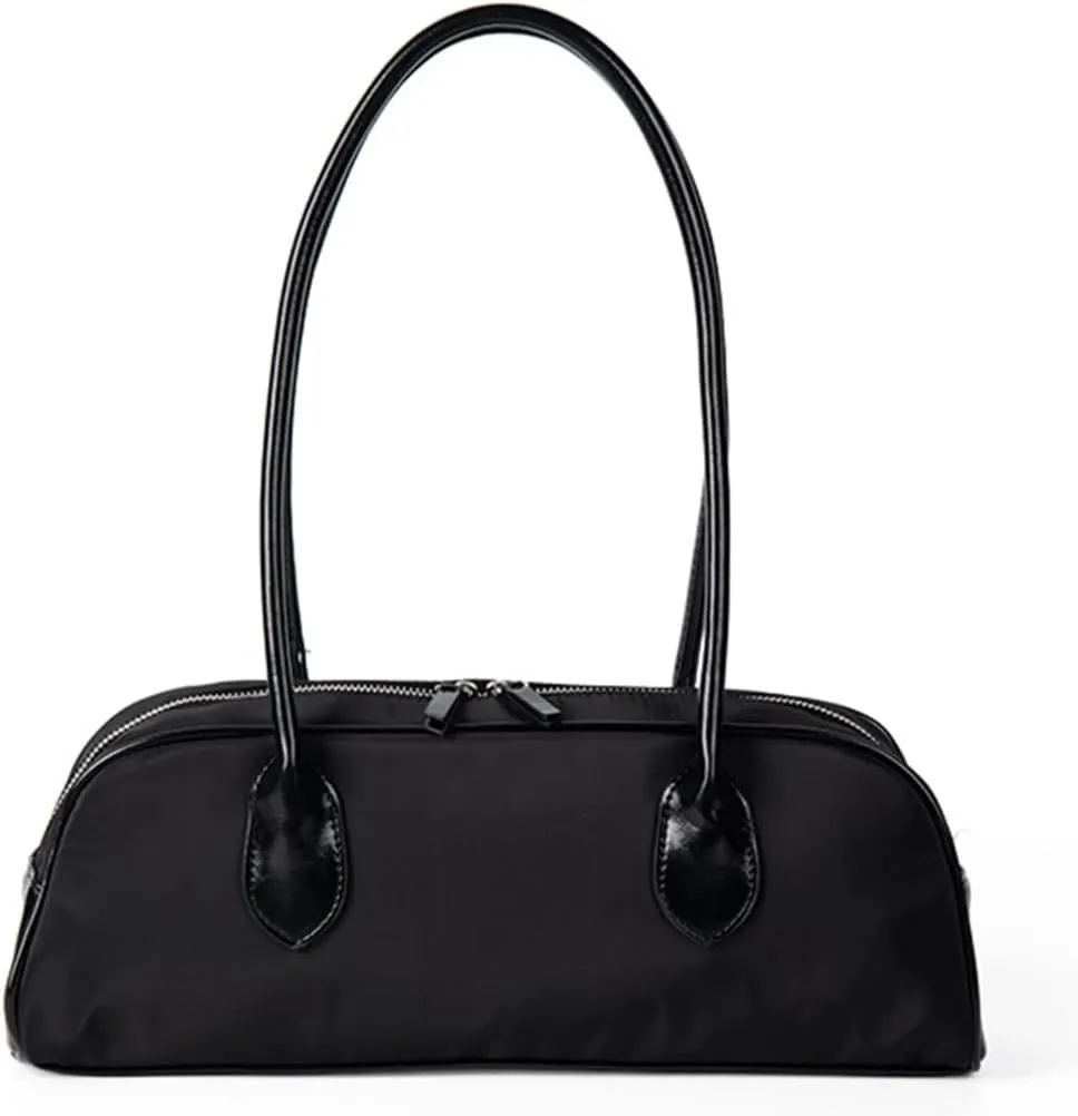 Korean Inspired Nylon Shoulder Bag For Everyday Use Lightweight Handbag Armpit Bags Casual Underarm Purse