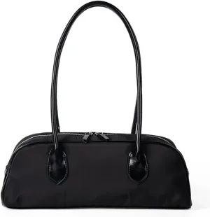 Korean Inspired Nylon Shoulder Bag For Everyday Use Lightweight Handbag Armpit Bags Casual Underarm Purse