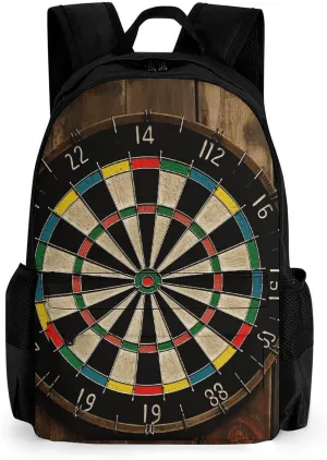 Laptop Backpack for Men Women Lightweight Backpack Dart Board Daypack Rucksack with Compartment Laptop Bag