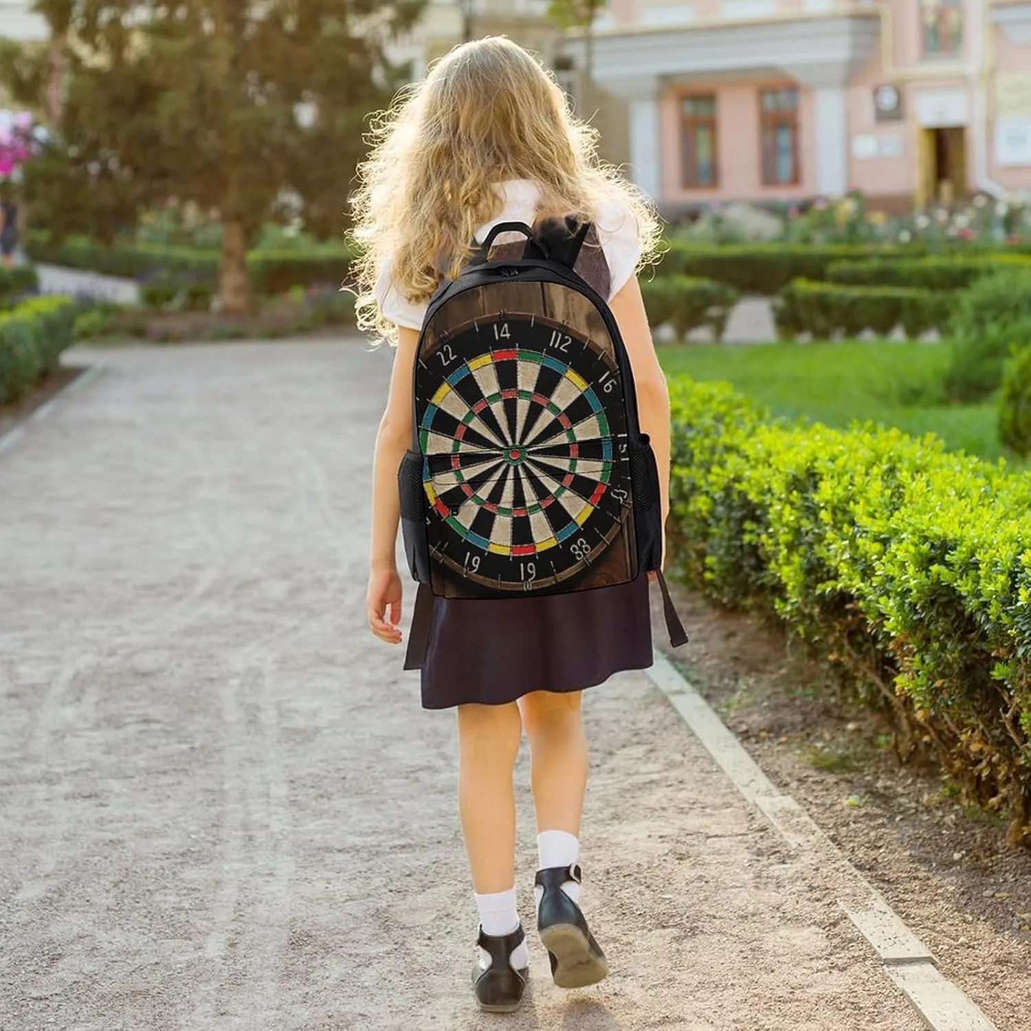 Laptop Backpack for Men Women Lightweight Backpack Dart Board Daypack Rucksack with Compartment Laptop Bag