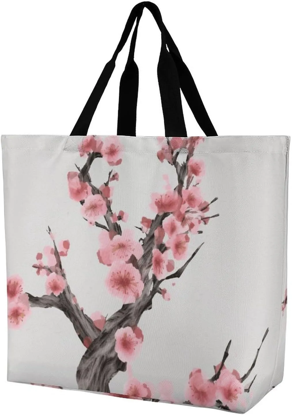 Las Vegas Night Tote Bags, Reusable Grocery Bags, Large Shopping Bag, Shoulder Bag for Women