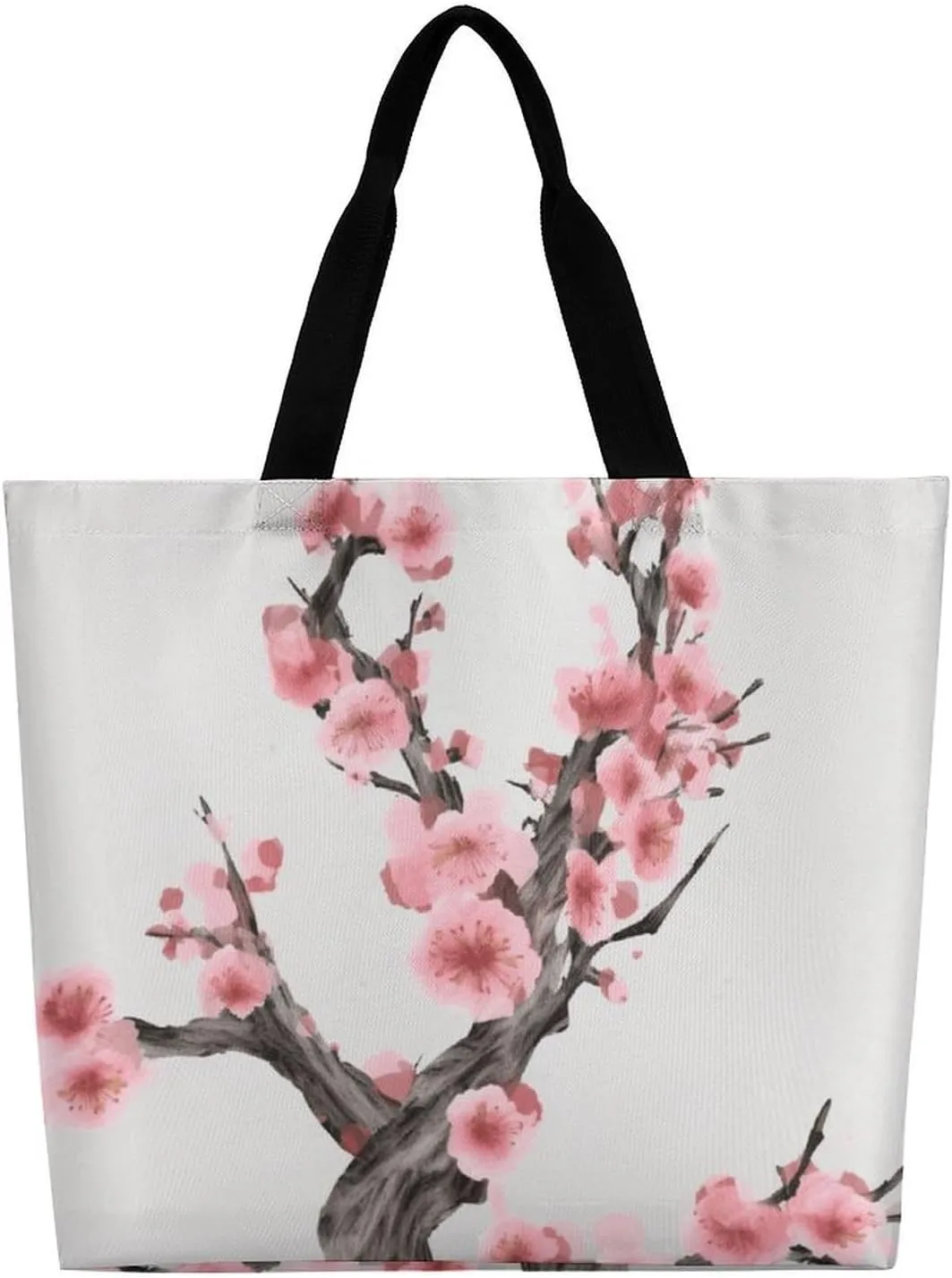 Las Vegas Night Tote Bags, Reusable Grocery Bags, Large Shopping Bag, Shoulder Bag for Women