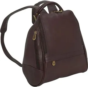 Le Donne Backpack Purse For Women - Leather Womens Back Pack | Travel, Fashion, Small Cute Purses| Crossbody Bags For Women