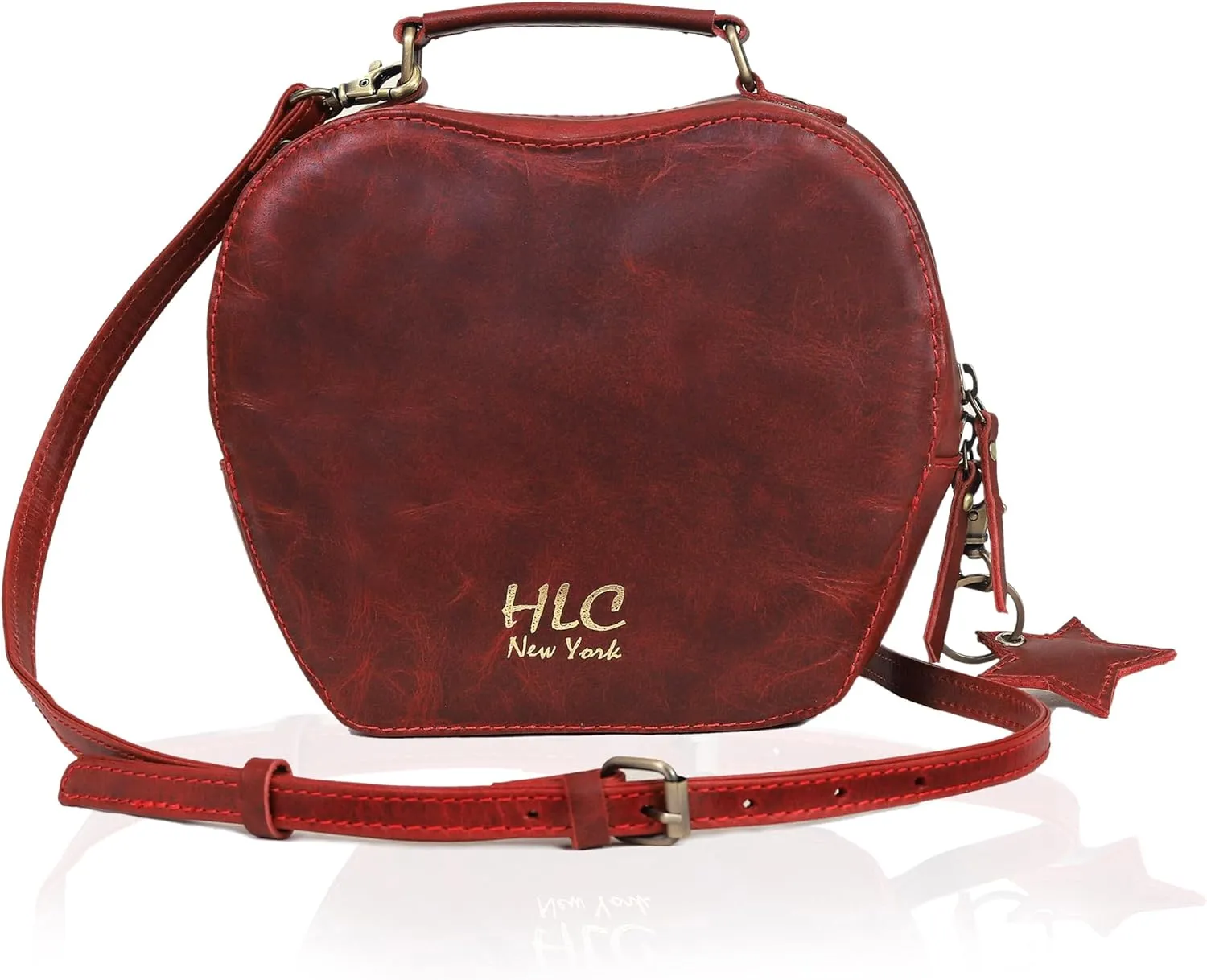 Leather Crossbody Bags for Women Trendy Looking Cross Body Shoulder Bag Designer Apple Purses (Green)