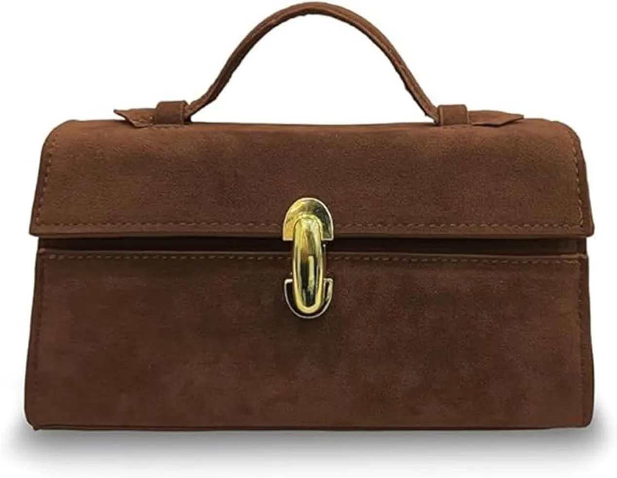 Leather Handbags for Women Suede Purse Small Tote Bags for Women Satchel Bag Handle Purses Slouchy Bag Clutch Purses