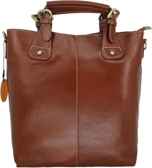 Leather Tote Bags for Women Large Capacity Genuine Leather Shoulder Bag with Top Handle