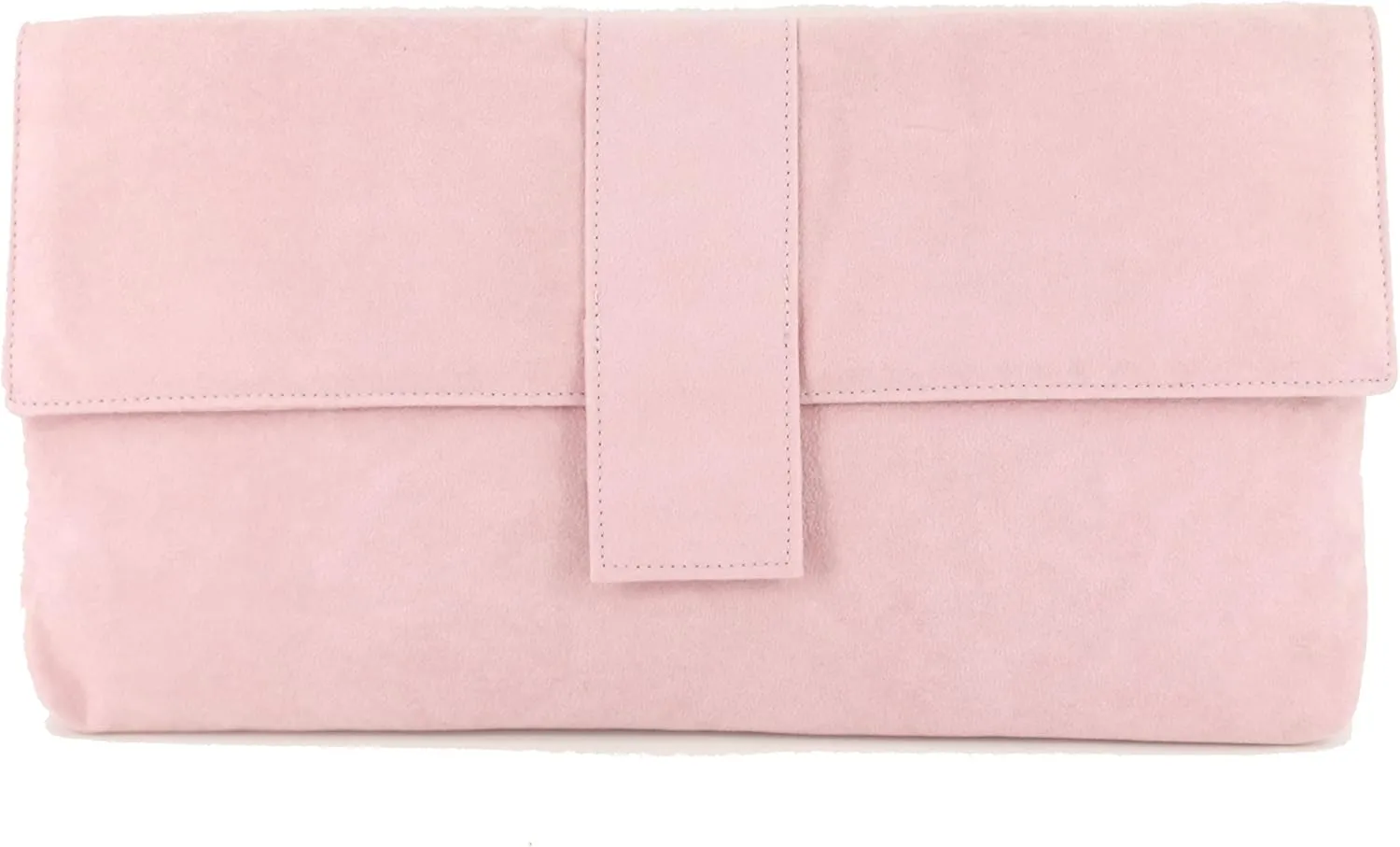 LONI Women's Synthetic Clutch Bag Suede Leather