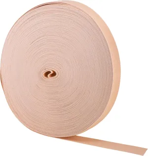 Mandala Crafts Nude Elastic Band for Sewing - Wide 1/2 Inch Elastic Bands Spool for Pants Elastic Waistband Sewing - 88 YD Stretchy Flat Fabric Strap Knit Elastic Band for Wig
