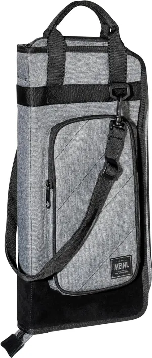 Meinl Cymbals Drumstick Bag — Classic Woven — for Sticks, Mallets, Brushes and Rods, Heavy-Duty Fabric with Shoulder Strap Plus Floor Tom Hooks, 2-Year Warranty (MCSBGY)