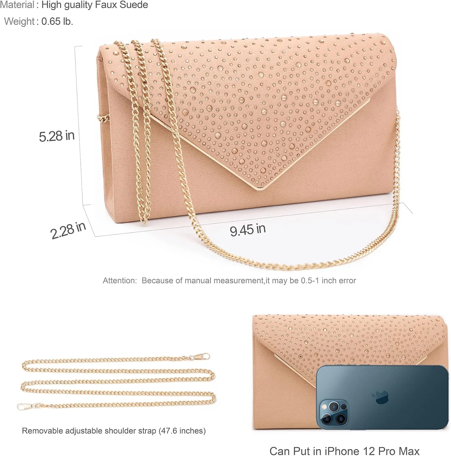 Mihawk Women's Clutch Purses and Bags - Evening Clutches and Handbags