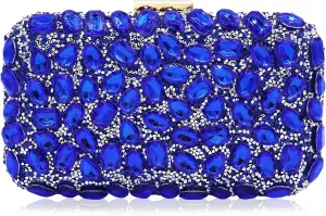 Milisente Clutch Purses For Women Crystal Clutches Evening Bags Gemstone Clutch Purse For Wedding Formal