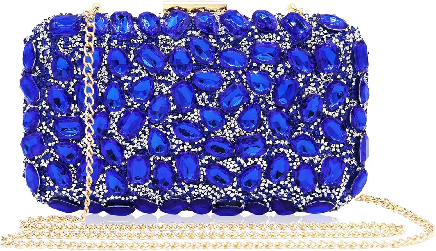 Milisente Clutch Purses For Women Crystal Clutches Evening Bags Gemstone Clutch Purse For Wedding Formal