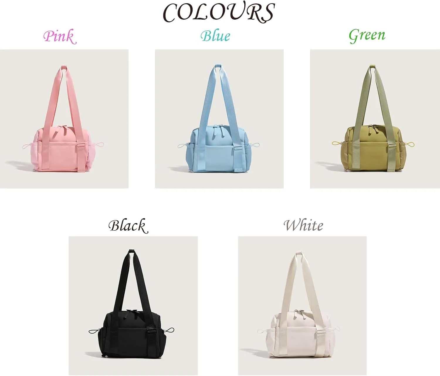 Mini Gym Bag for Women Girls Cute Sports Waterproof Bag Workout Tote with Wet Compartment
