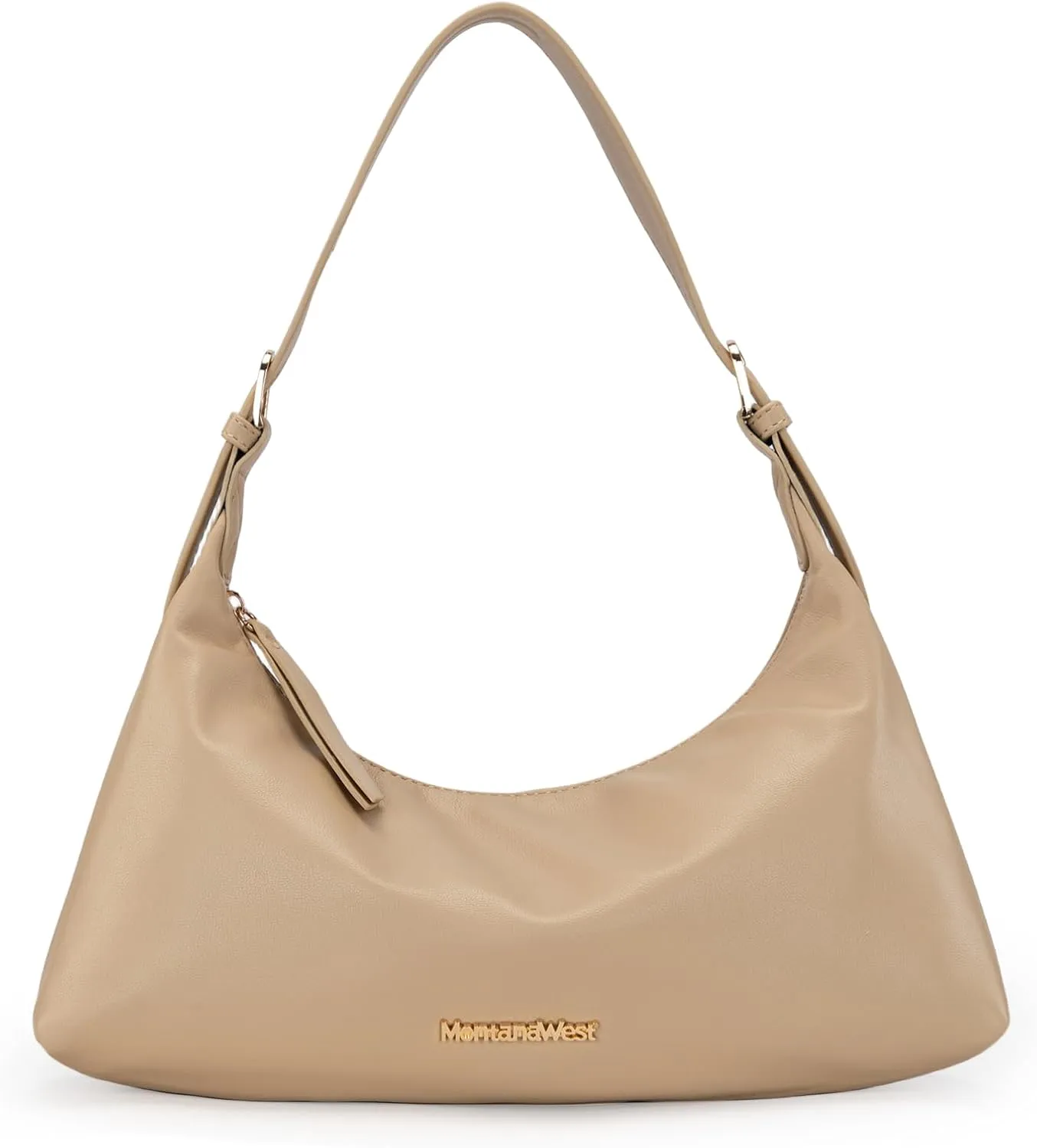 Montana West MEDIUM Shoulder Purses for Women Crescent Hobo Bags Trendy Purses
