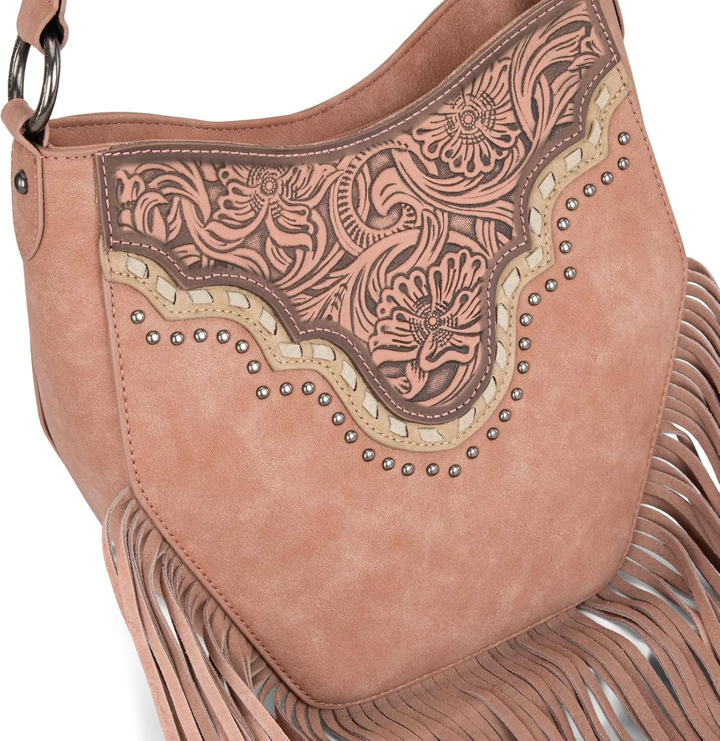 Montana Western Fringe Hobo Bags for Women Top Handle Shoulder Purses