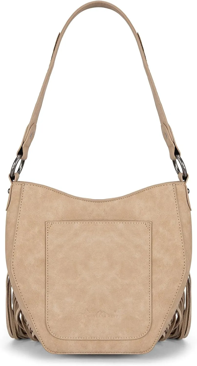 Montana Western Fringe Hobo Bags for Women Top Handle Shoulder Purses