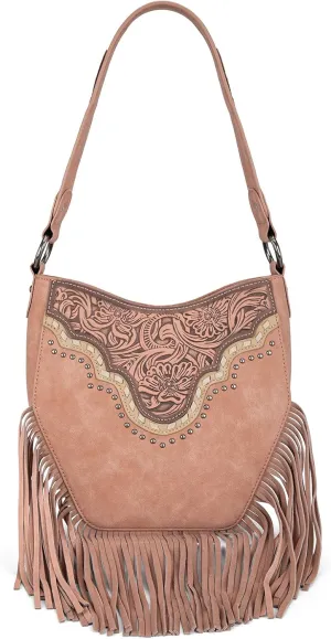 Montana Western Fringe Hobo Bags for Women Top Handle Shoulder Purses