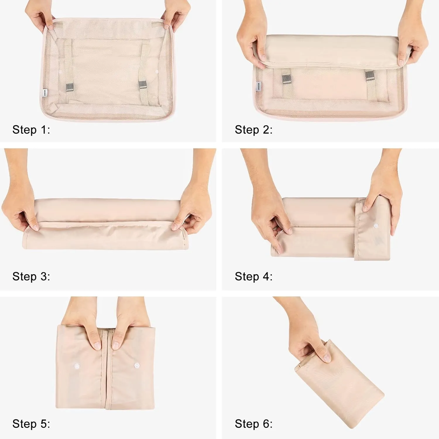 Mossio 9 Set Packing Cubes with Shoe Bag & Electronics Bag - Luggage Organizers Suitcase Travel Accessories