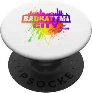 New York City NYC 5 Boroughs Big Apple Skyline ZOO York City PopSockets Standard PopGrip