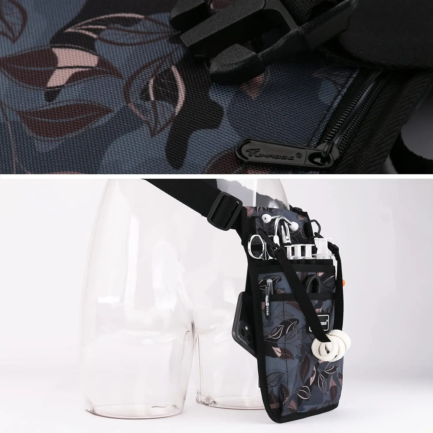 Nurse Storage Bag Practical Waist Bag Nurse Pocket Bag belt organizer pouch.