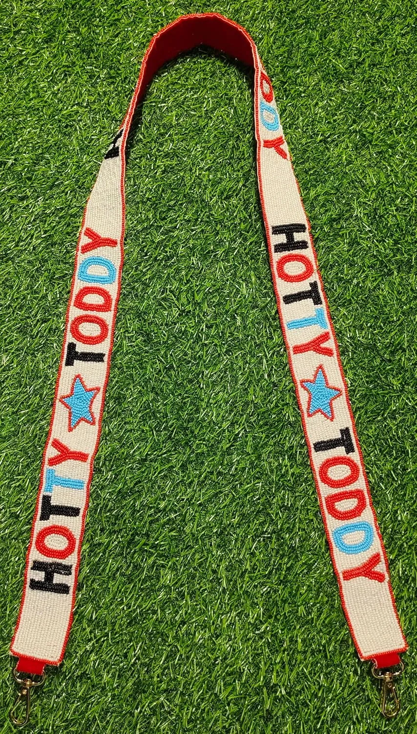 Ole Hotty Miss Toddy Handmade Beaded Purse Strap 47 inches Long And !.5 Inches Wide (Hotty Multi)