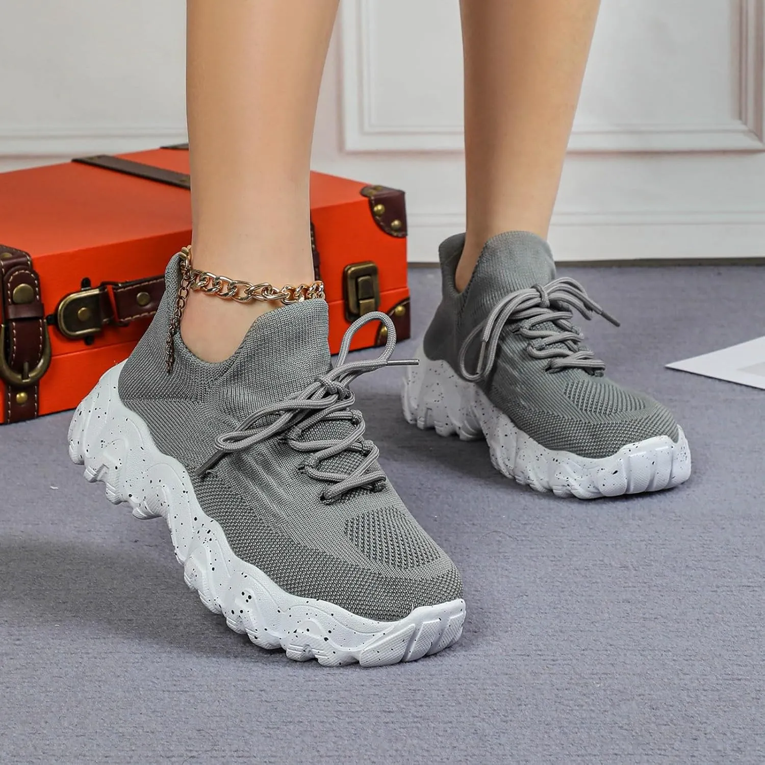 Orthopedic Shoes for Women Nurse Babe Comfort Wear Shoes Wide Orthowear Ortho Pro Shoe Mesh Breathable Non-Slip Work Sneakers Healthcare Classic Shoe Comfortable