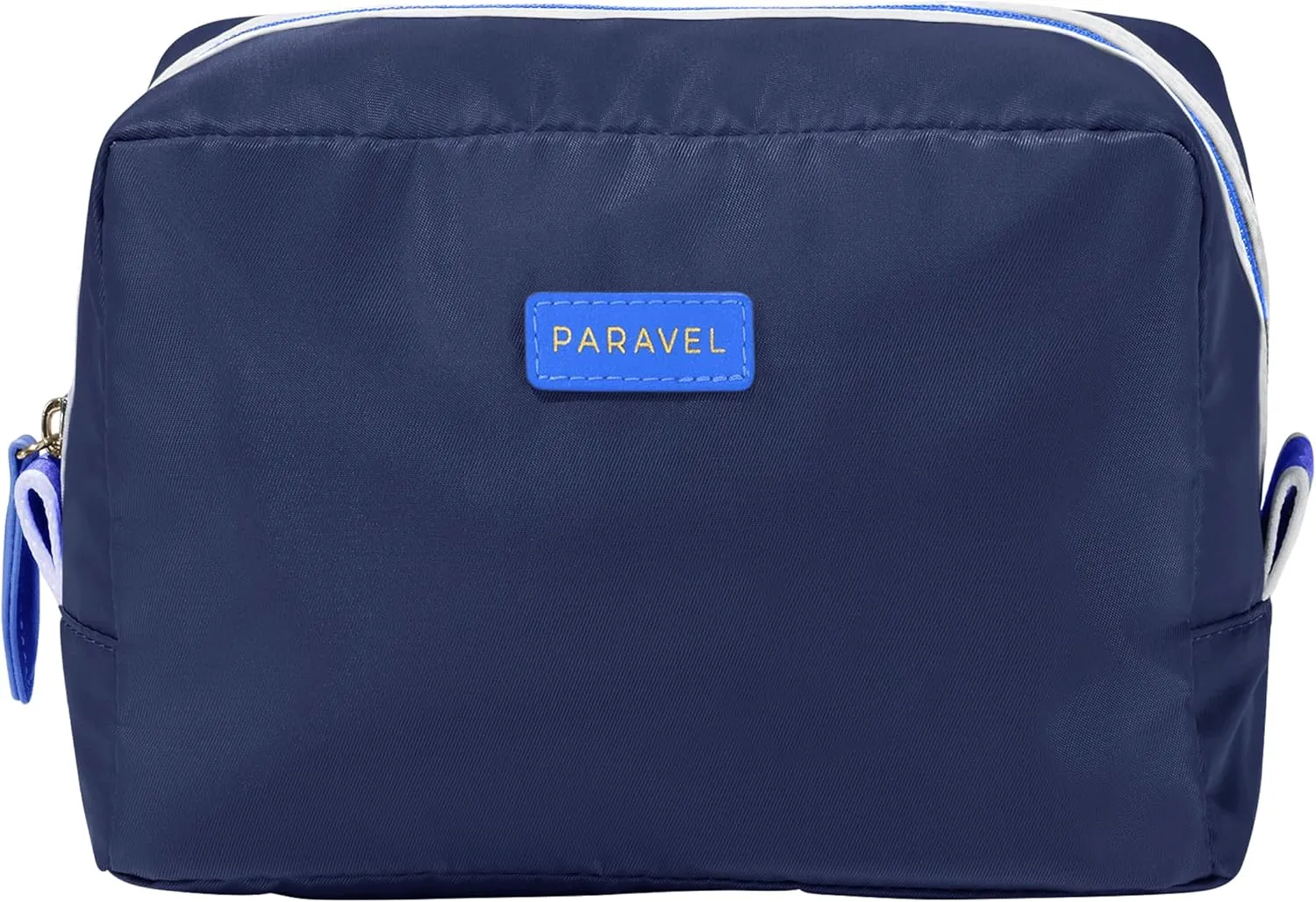 Paravel Toiletry Bag | Made with Recycled Negative Nylon Material | Everyday Travel Toiletry Bag | Scuba Navy