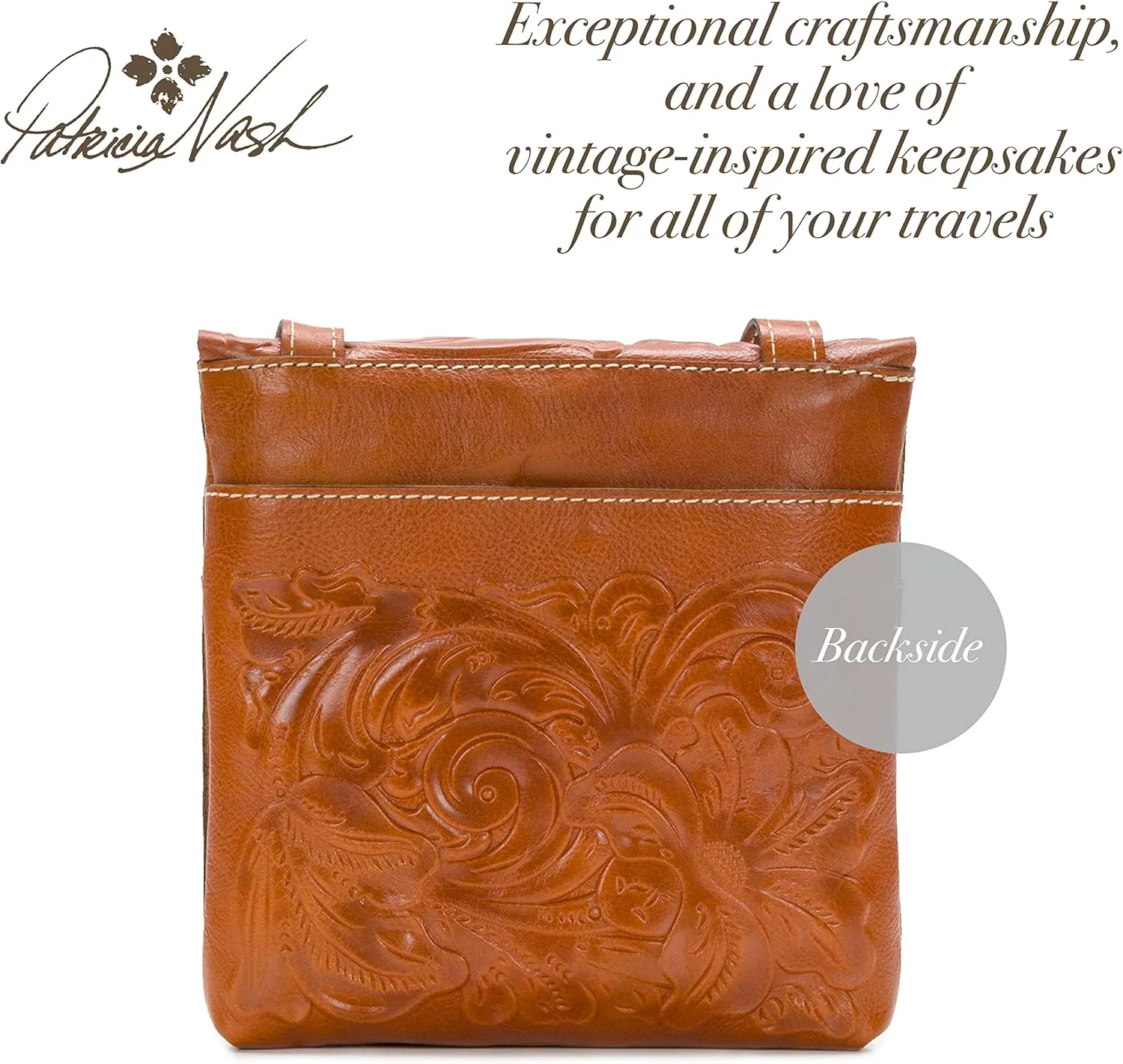 Patricia Nash Granada Leather Crossbody Bags for Women