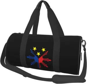 Philippines Star And Sun Flag Travel Duffle Bag Sports Bags Multipurpose Backpack Foldable Travel Bag Tote Bags