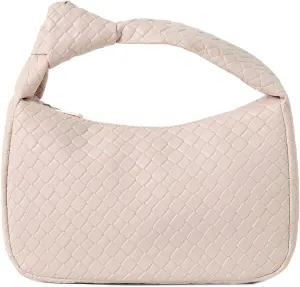 PHILOMENA Women's Hobo Bags Knot Strap Leather Handbags Zipper Dumpling Evening Clutch Purses