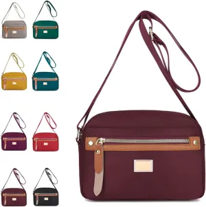 Popularate Nylon Crossbody Bag, Waterproof, Fashionable, Nylon Crossbody Bags for Women, Adaptable To Various Styles