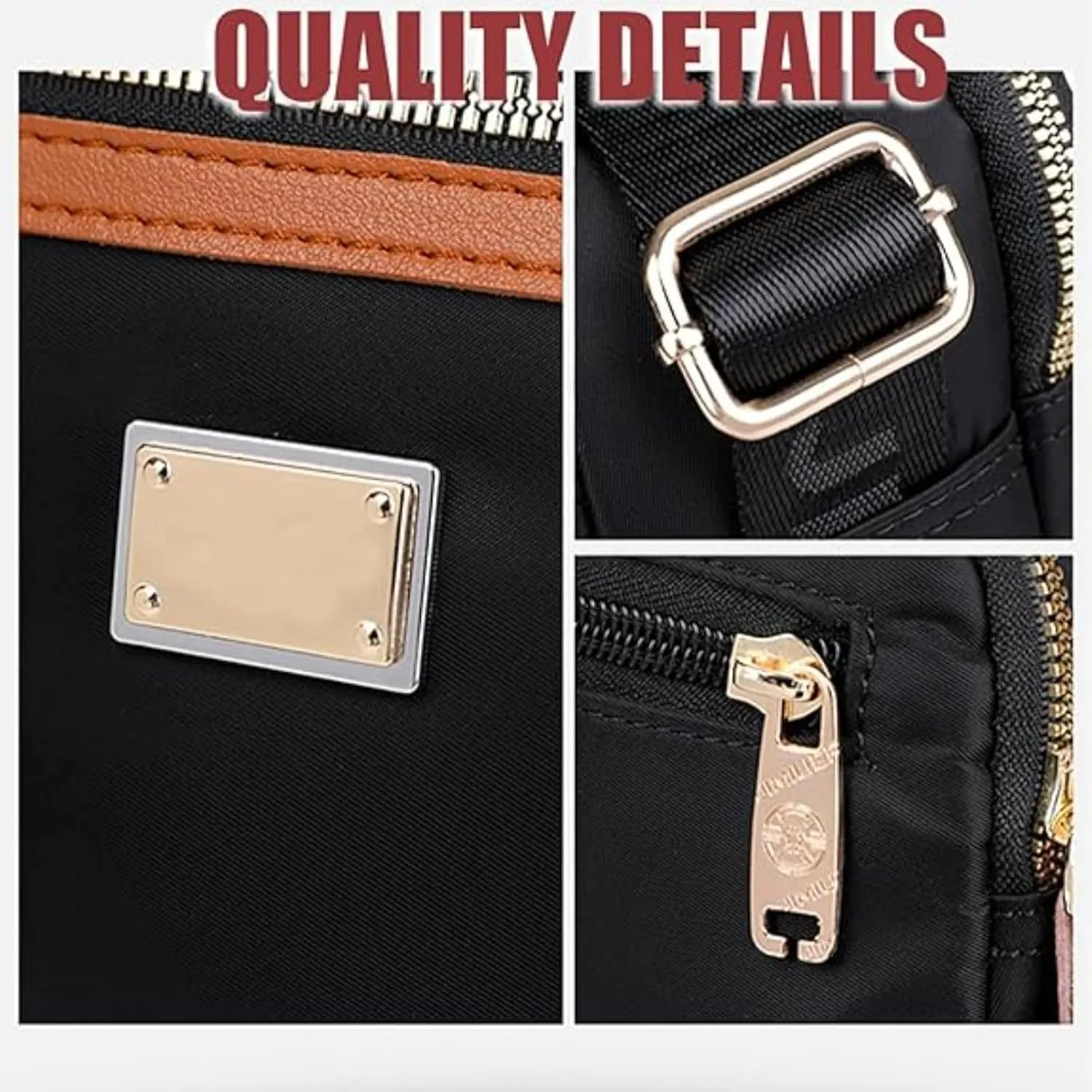 Popularate Nylon Crossbody Bag, Waterproof, Fashionable, Nylon Crossbody Bags for Women, Adaptable To Various Styles