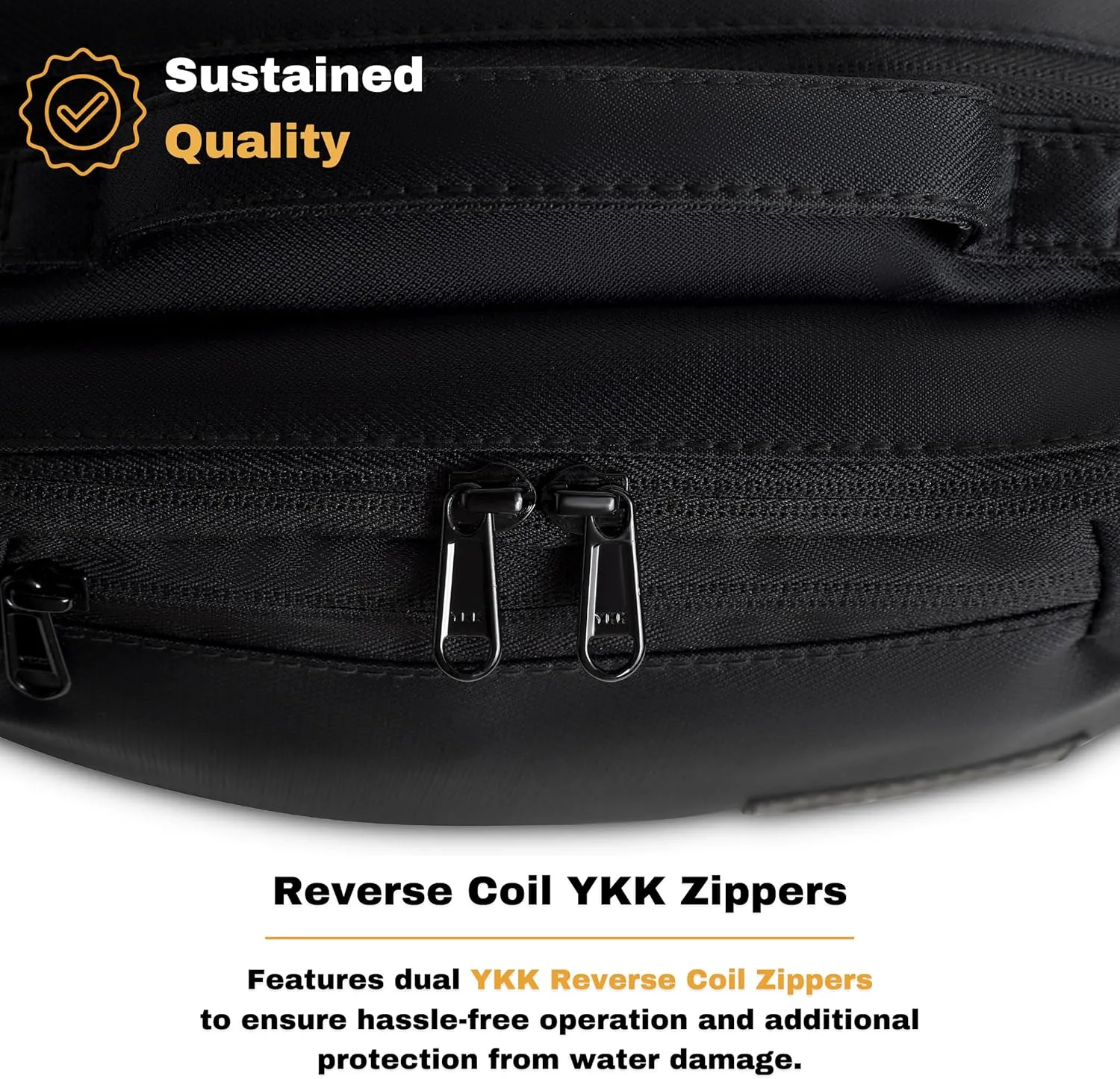 Premium Toiletry Bag for Men | Durable Mens Toiletry Travel Bag | Water-Resistant Dopp Kit for Grooming, Travel Toiletries & Essentials | Black Kit with Black YKK Zippers