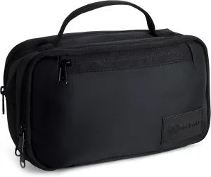 Premium Toiletry Bag for Men | Durable Mens Toiletry Travel Bag | Water-Resistant Dopp Kit for Grooming, Travel Toiletries & Essentials | Black Kit with Black YKK Zippers