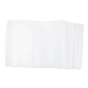 PRETYZOOM Dust Bag White 100pcs Non-Woven Fabric Storage Bags Reusable for Home and Travel