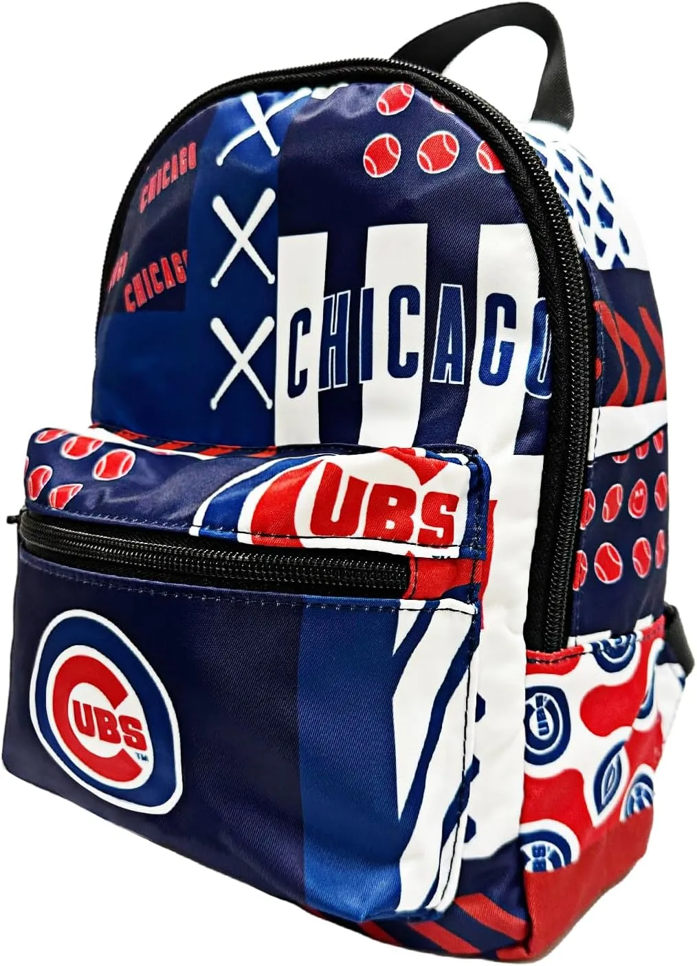 Pro Specialties Group Chicago Cubs Mini Backpack, Licensed Gift Merch for Cubs Fans (Street Series Adult Bags) Ideal small backpack Waterproof, and trendy Chicago Merchandise for Women