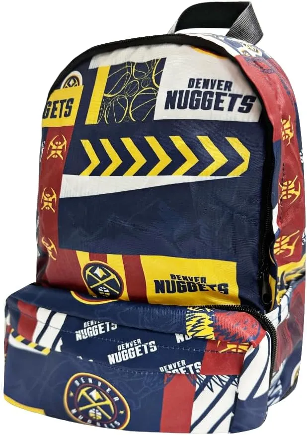 Pro Specialties Group Denver Nuggets Transformable 2-in-1 Mini Backpack: Convertible, Stylish, water-resistant travel belt bag.