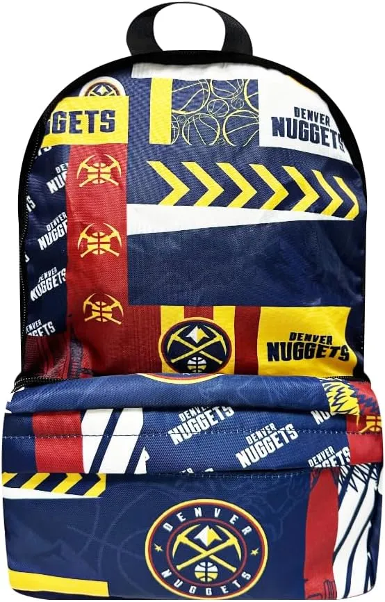 Pro Specialties Group Denver Nuggets Transformable 2-in-1 Mini Backpack: Convertible, Stylish, water-resistant travel belt bag.