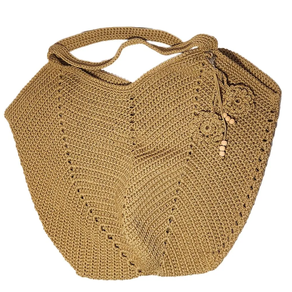 Purses and Handbags for Women, Handmade Shoulder Bags for Women, Crochet Tote Handbag Shoulder Bags