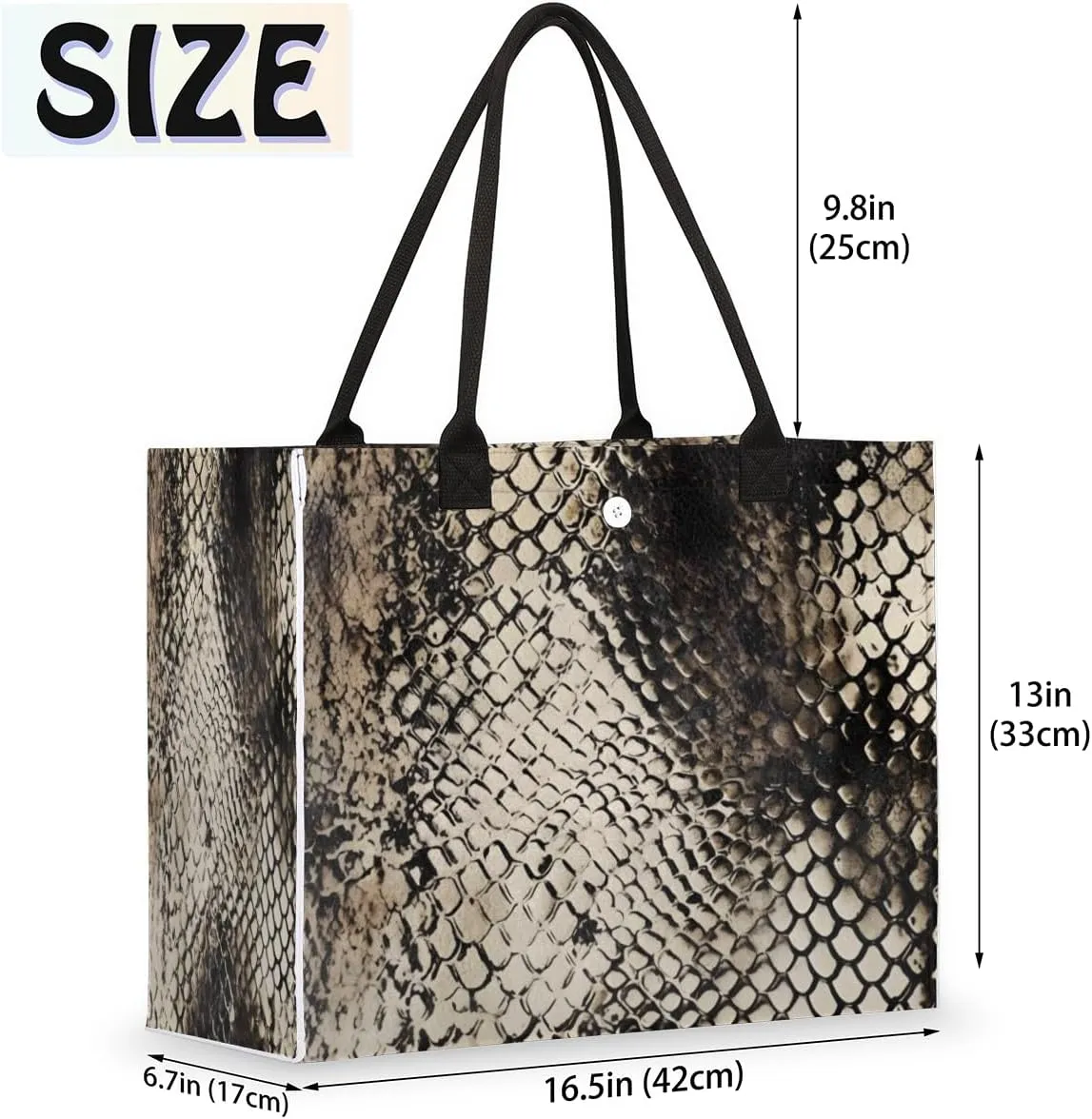QsirBC Geometric Modern Texture Tote Bag for Women Shoulder Bags with Pockets Handbags Purses Large Totes