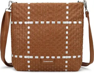 Queenoris Fashion Small Woven Bag for Women, suitable for women, handmade stray handbag bag bag handbag travel bag